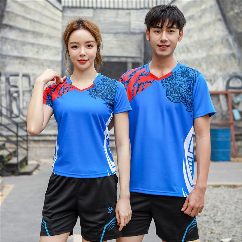 Badminton Jersey - جديد تينيس قميص الرجال/النساء ، الريشة