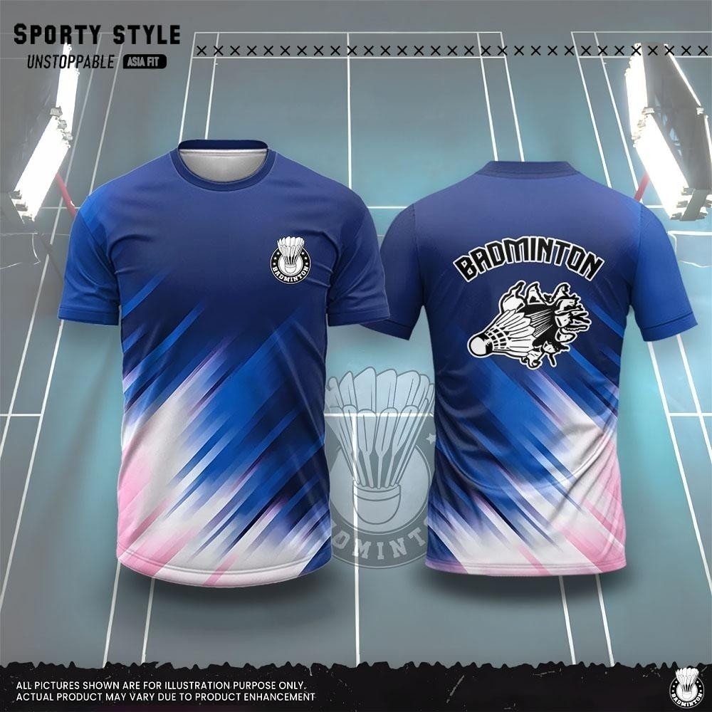 Badminton Jersey - ملابس للرجال موضة ثلاثية الأبعاد الطباعة