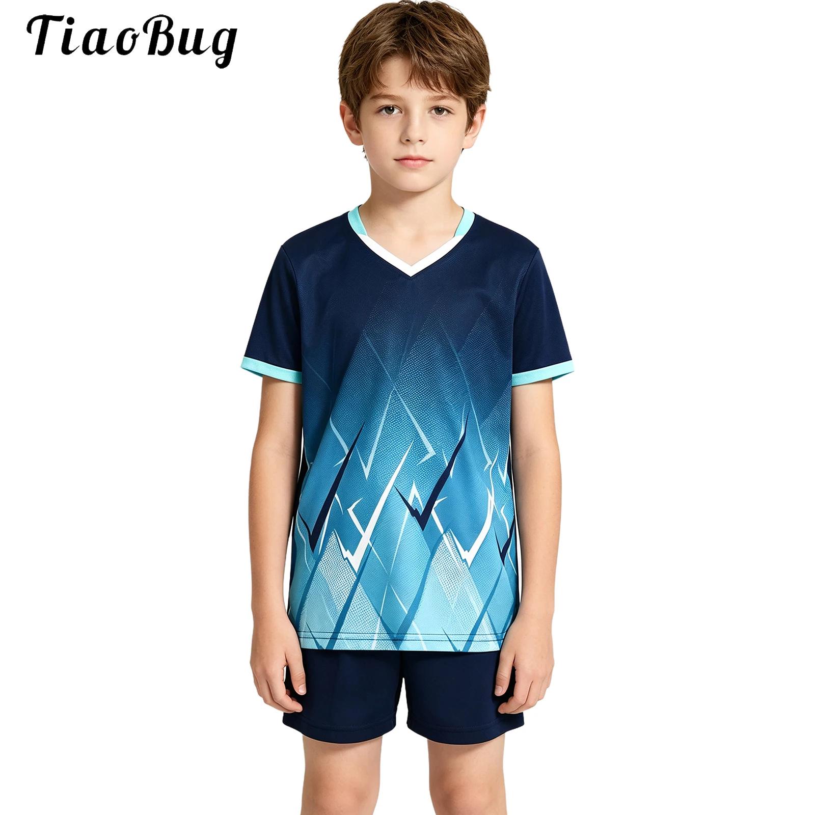 Badminton Jersey - طقم رياضي للأطفال من الجنسين سريع