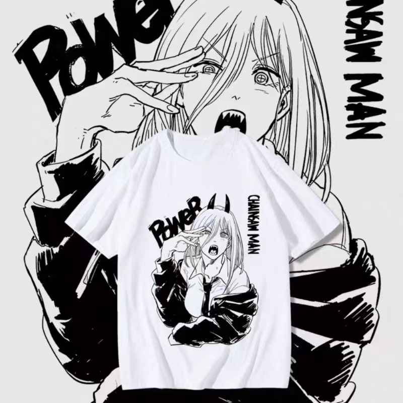 Badminton Junior - Camisetas de animation Chainsaw Man Power