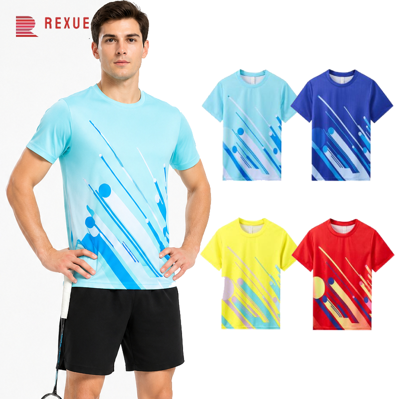 قميص رجالي للريشة الطائرة سريع - مراجعة Badminton Jersey وسعره