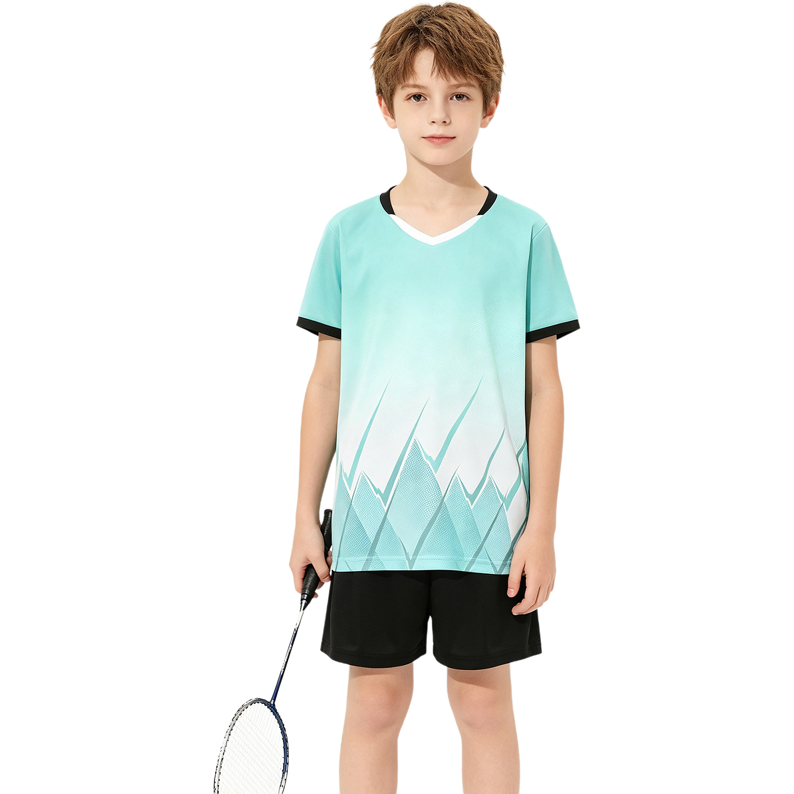طقم رياضي للأطفال من الجنسين س - مراجعة Badminton Jersey وسعره
