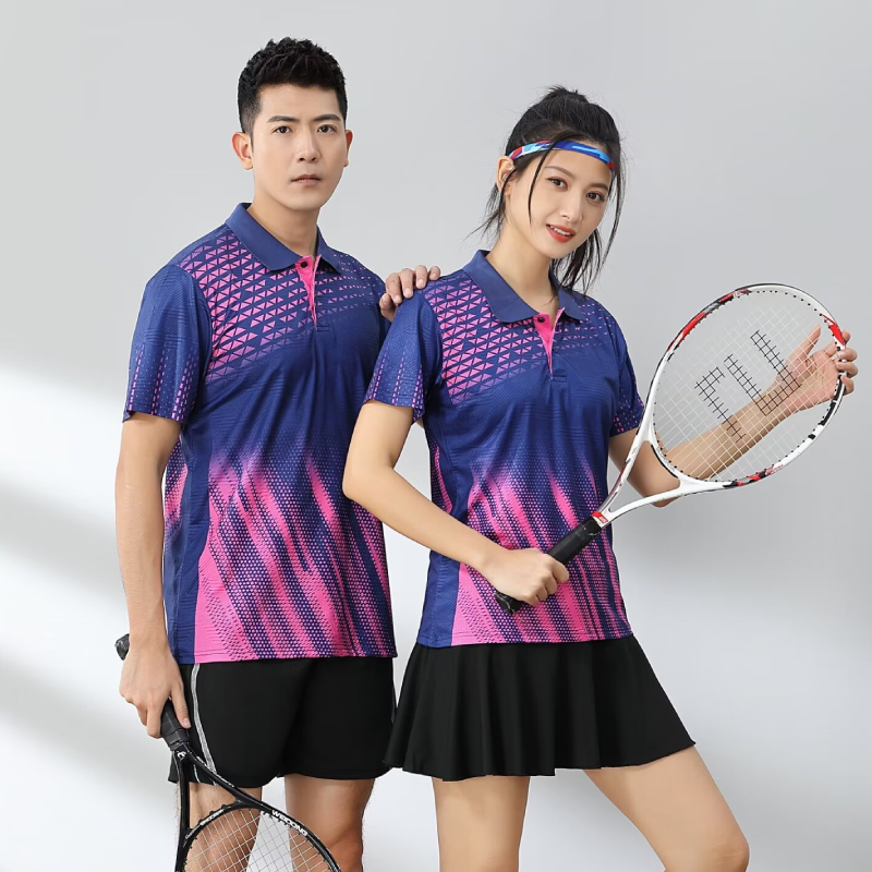 قميص بولو تنس الريشة للرجال وا - مراجعة Badminton Jersey وسعره